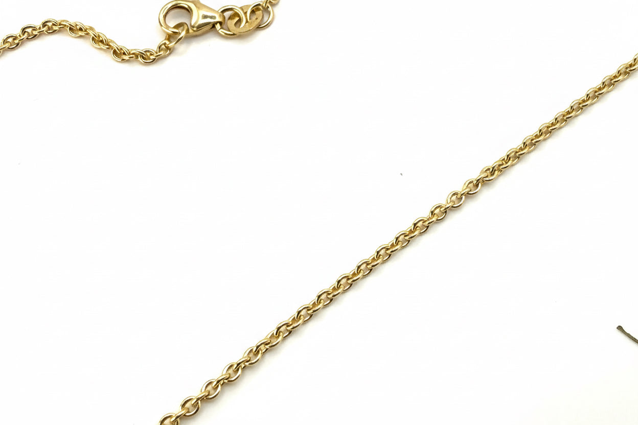 18k Yellow Gold Chain - 60cm