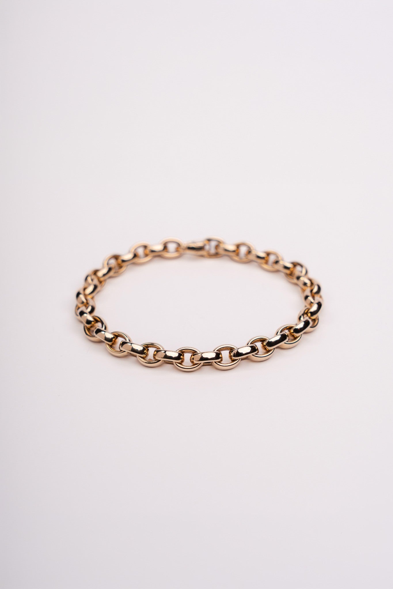 Jasseron Bracelet - 14k Gold
