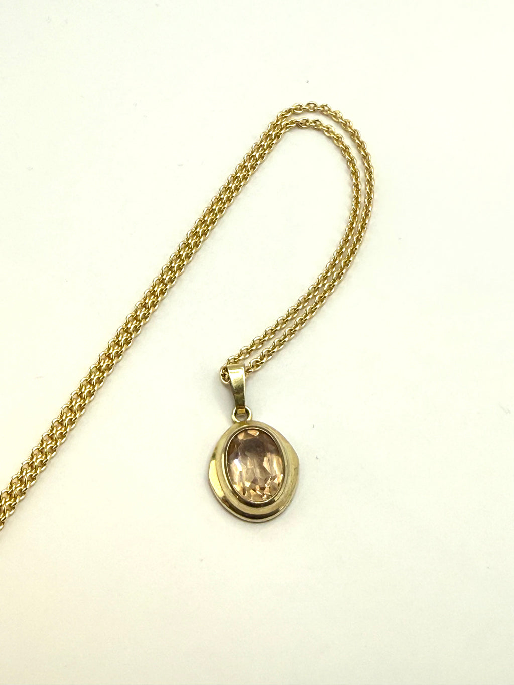 1 of 1 Gold Chain with Antique Pendant - 18k Gold