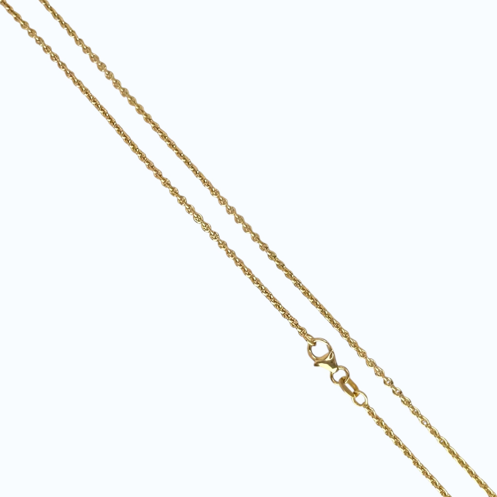 Gold Anchor Chain - 18k Gold