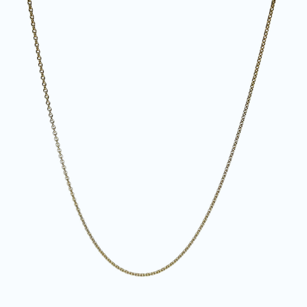 Gold Anchor Chain - 18k Gold