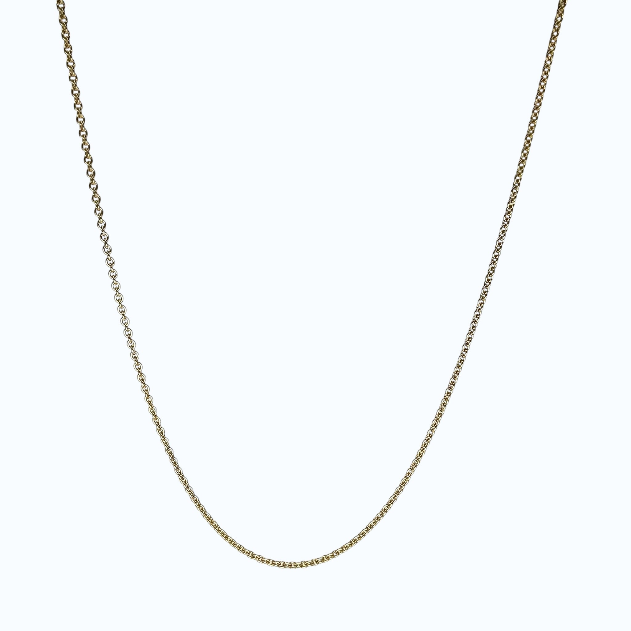 Gold Anchor Chain - 18k Gold