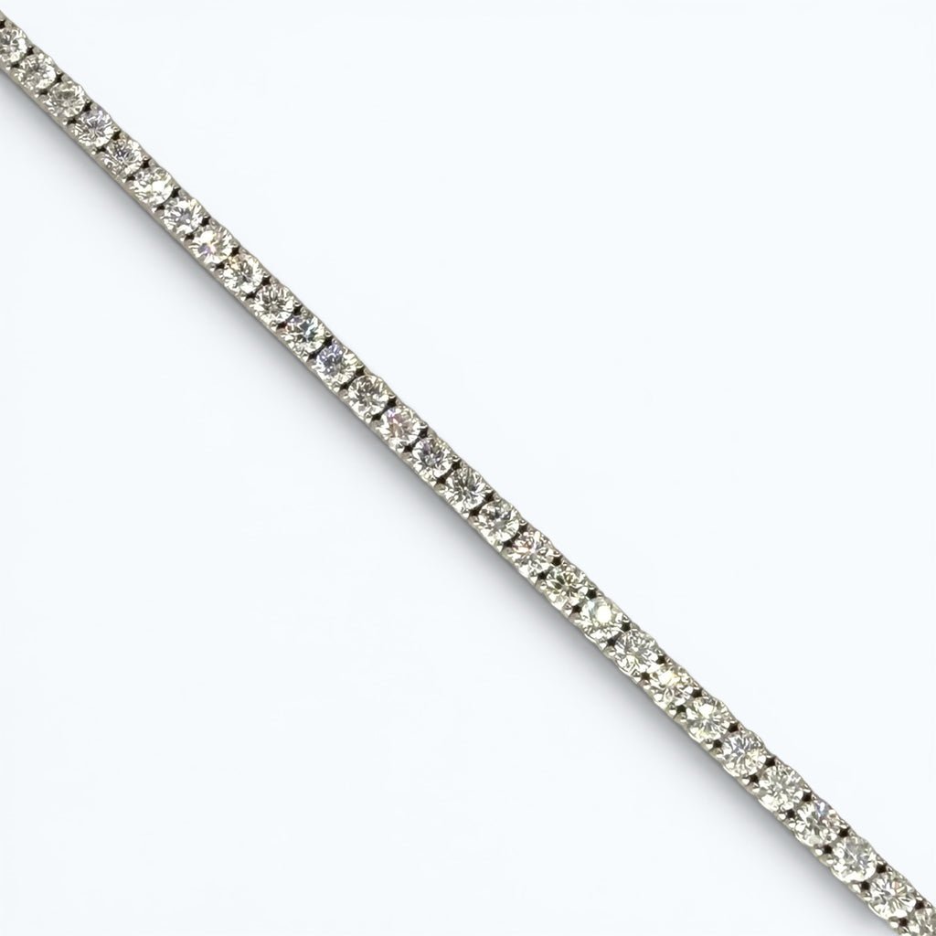 Diamond Tennis Bracelet (4.5 mm/13.50ct) – 18k White Gold