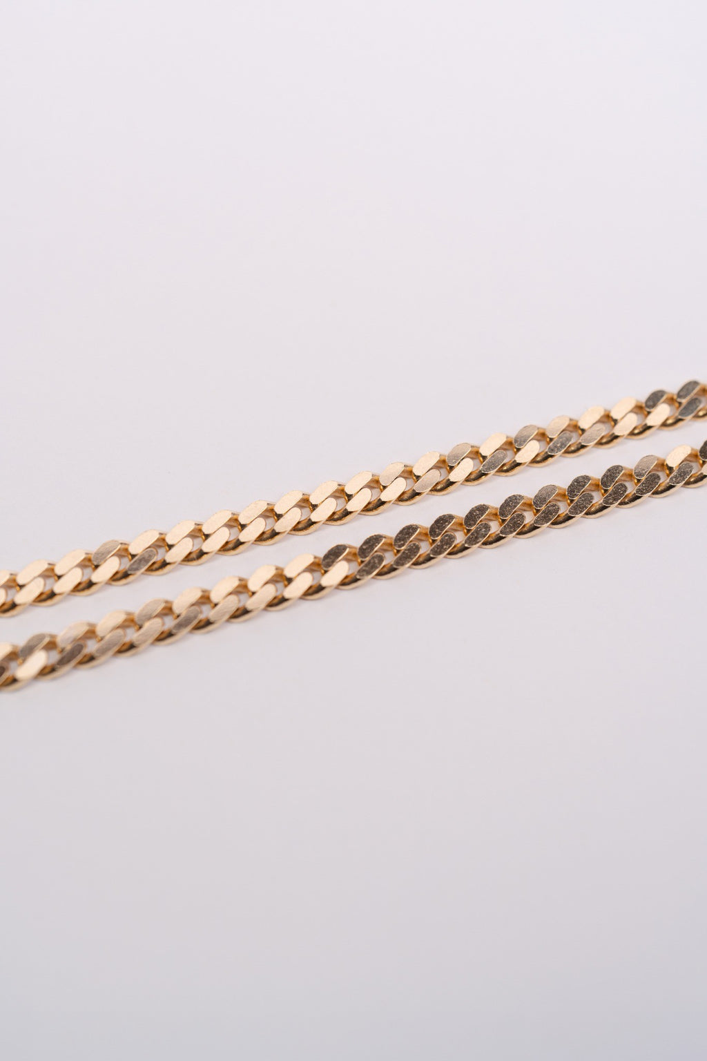 Curb Chain Necklace - 14k Gold