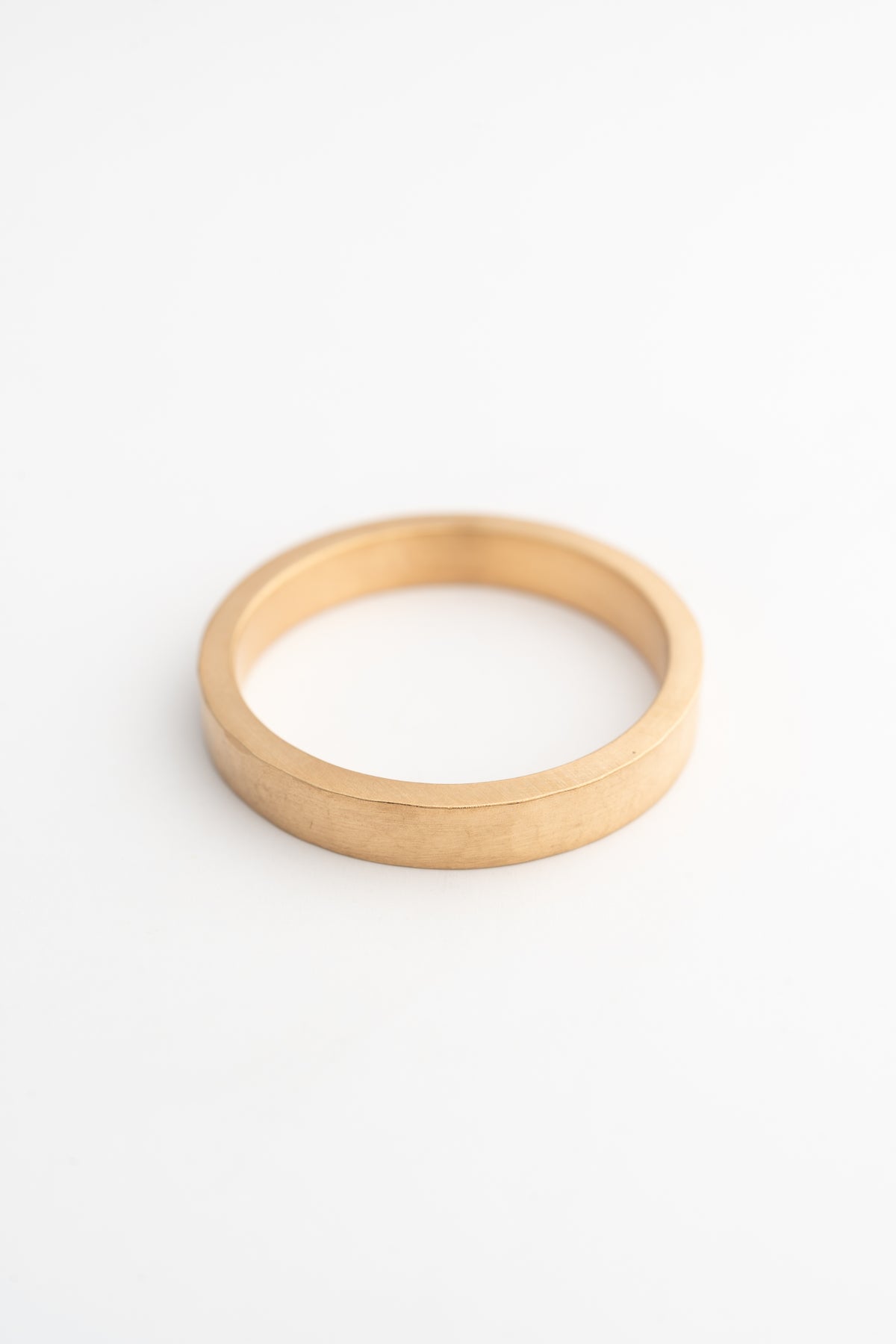 Hammered Wedding Band - 14k / 18k Gold