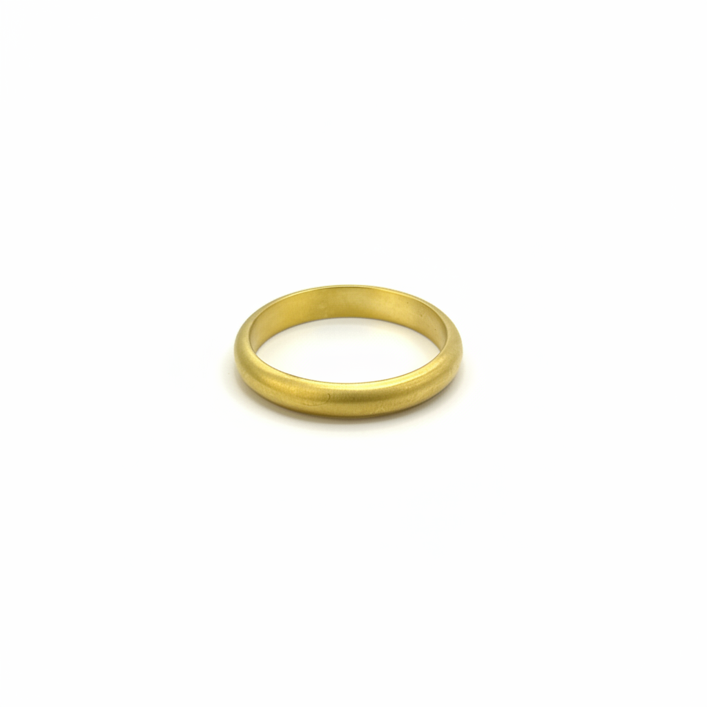 Classic Matte Wedding Band - aangepaste foto