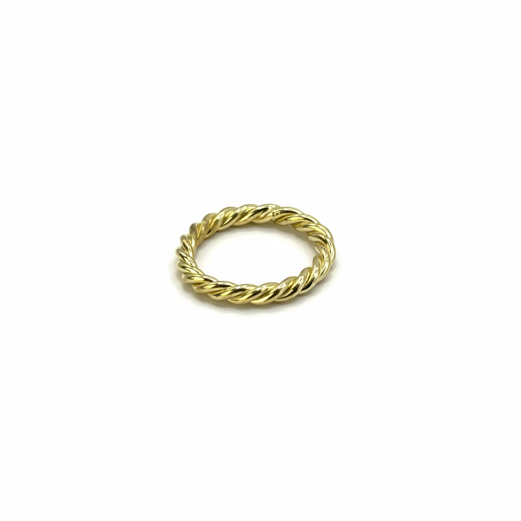 Classic Twisted Wedding Band - aangepaste foto